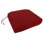 Coussin de chaise à double passepoil intérieur / extérieur avec attaches et fermeture à glissière Encinitas
