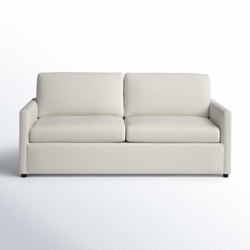 Canapé rembourré 84 po Damari, Chenille Crypton® neige Nomad