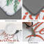 Ensemble de tapis et de tapis de cuisine anti-fatigue Deshion Christmas (ensemble de 2)