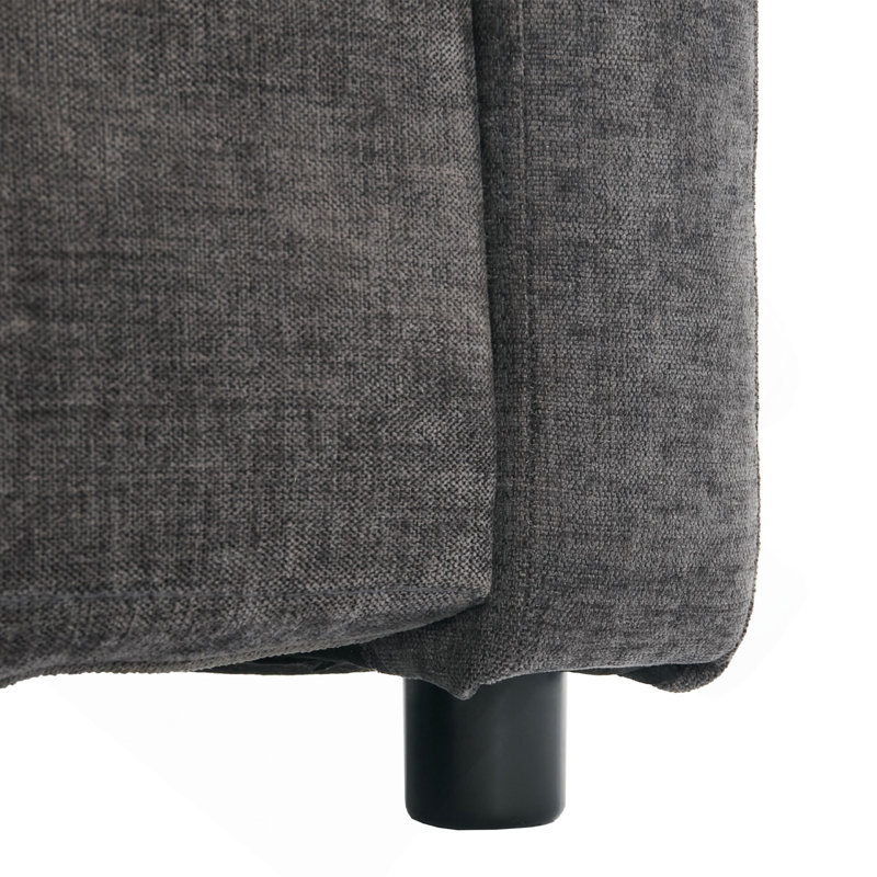 Ensemble de canapé rembourré Cozy, Gris