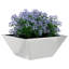 Garden Planter Decor Metal Trapezoidal Outdoor Modern Terrace Holder-1489881781