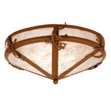 Rustic Lodge 2 - Light Flush Mount