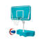 Panier de basketball réglable pour piscine creusée de 42 pouces