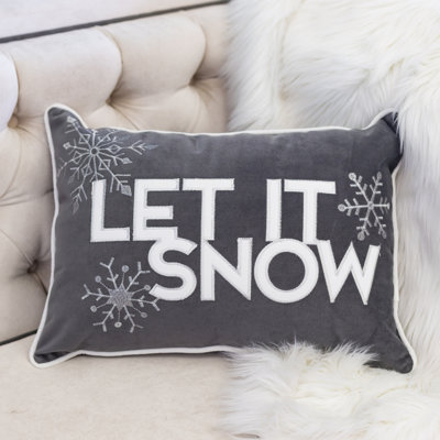 Coussin Nneka Let It Snow