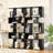 70''H X 31''W 2 PCS Wiltraud Geometric Bookcase-1607724333