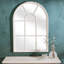 Creeve Solid Wood Rectangle Wall Mirror