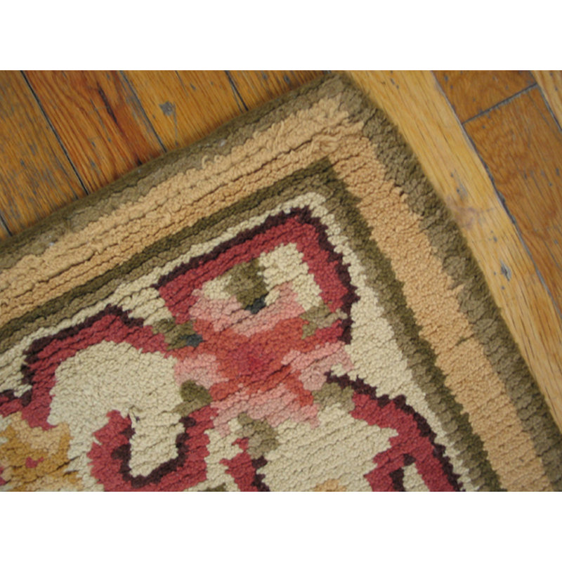 Tapis de couloir rétro style Mid-Century