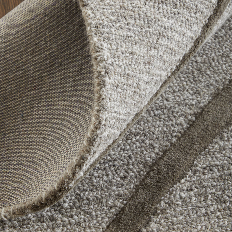 Kimball Transitional Abstract Gray Area Rug, Rectangle 5' x 8'
