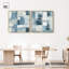 Ensemble de 2 reproductions d'art moderne sur toile -253140760-253140797-253140747
