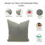 Linen Lumbar Indoor/Outdoor Pillow Cover-1510078070