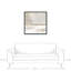 Toile encadrée flottante Golden Abstract Horizon-1265071496