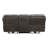 Delwayne 90'' Modern & Contemporary Microfiber Manual Double Reclining Sofa with zero clearence recliner  Design, Tab Pull Reclining and Comfortable Foam & Pocket Coil Seating-150734675-194685592