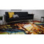 Tapis jaune / bleu Weisman-25723763