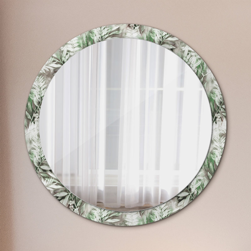 Huldar Glass Flat Wall Mirror