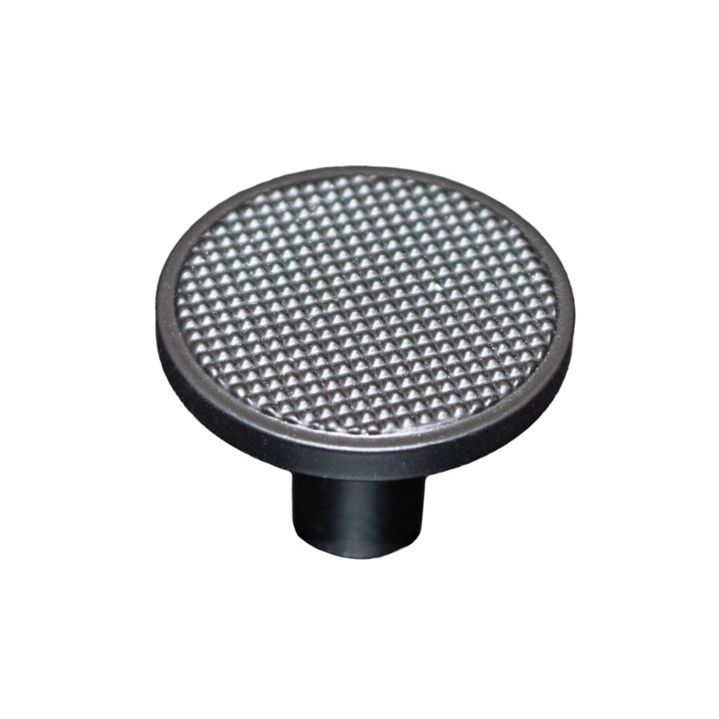 Circle Knob, Matte Black