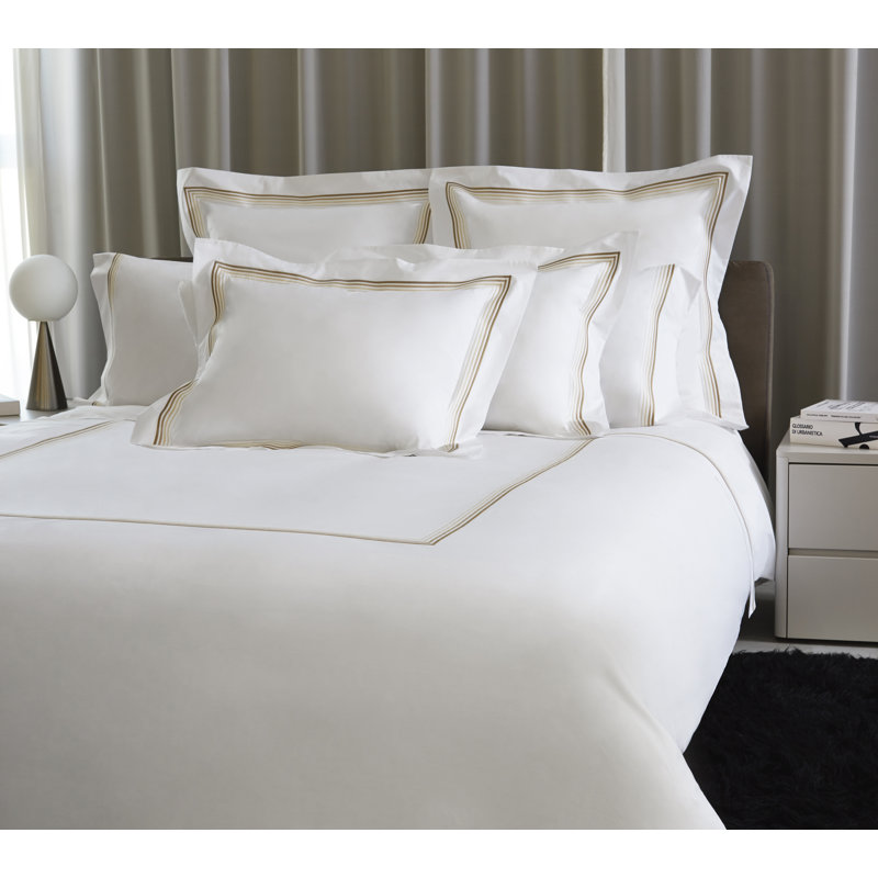 Casale Sham, Standard Sham, White/Natural