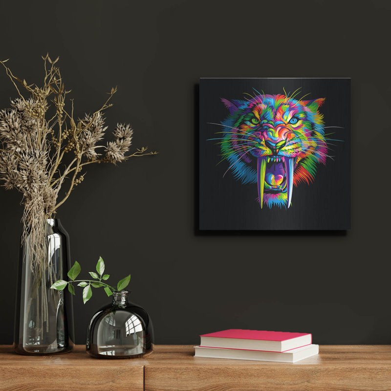 «Sabertooth» par Bob Weer, H 12 po x l 12 po