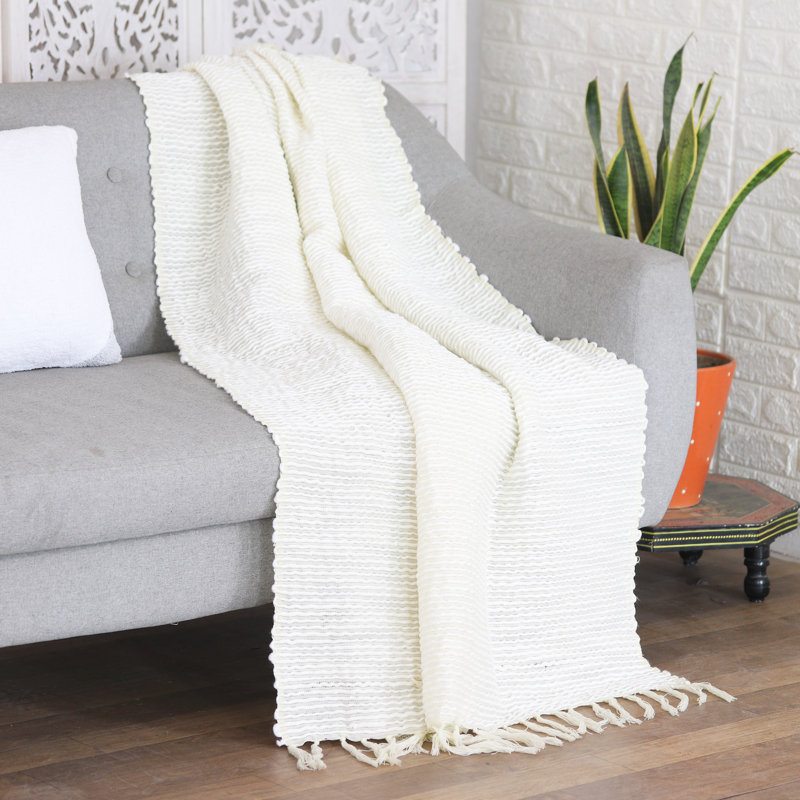 Hand Woven Throw Blanket
