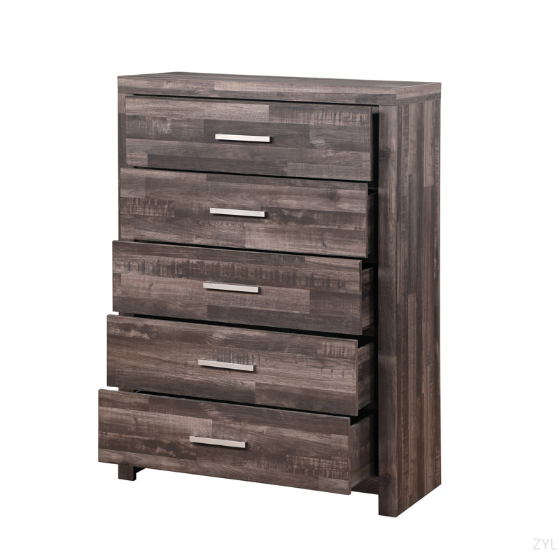 Commode à finition cerisier foncé Juniper