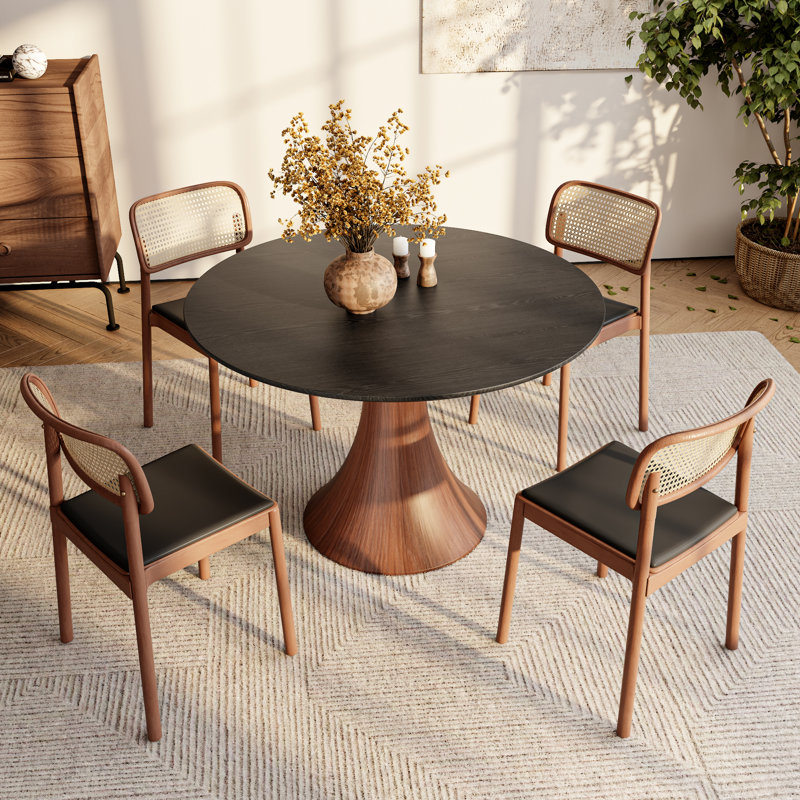 Table de salle à manger Farmhouse, H 29,52 po x L 39,37 po x l 39,37 po