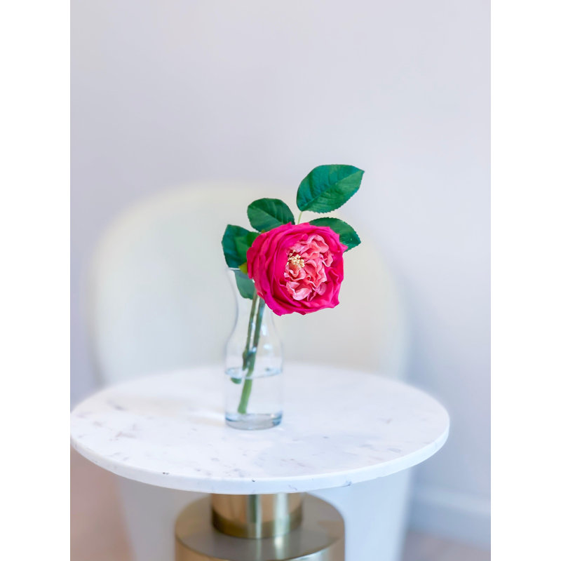 Faux English Rose Floral Arrangement