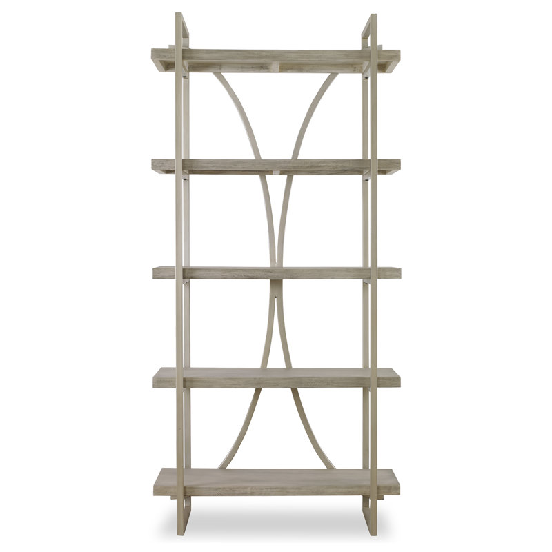 88" H x 42" W Wood Etagere Bookcase