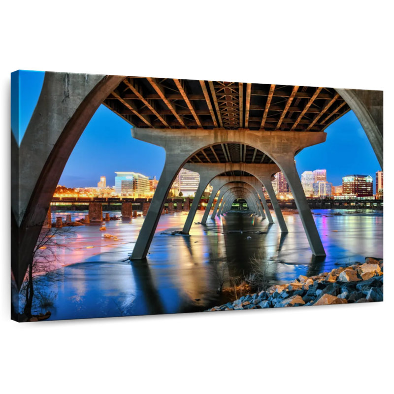Tergel sous le pont de Manchester, H 24 po x l 36 po