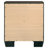 Copper Dark Cocoa 2-Drawer Rectangular Nightstand