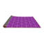 Tapis mauve à motif floral-7237816