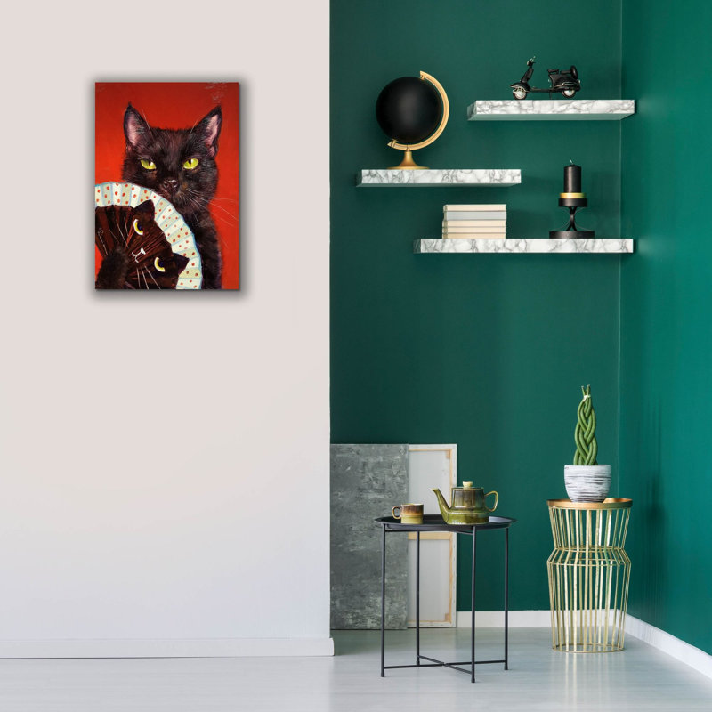 'Double Trouble' by Lucia Heffernan, Canvas Wall Art, 26" H x 18" W x 0.75" D