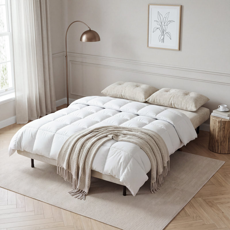 Chanele Sofa, Beige Fabric