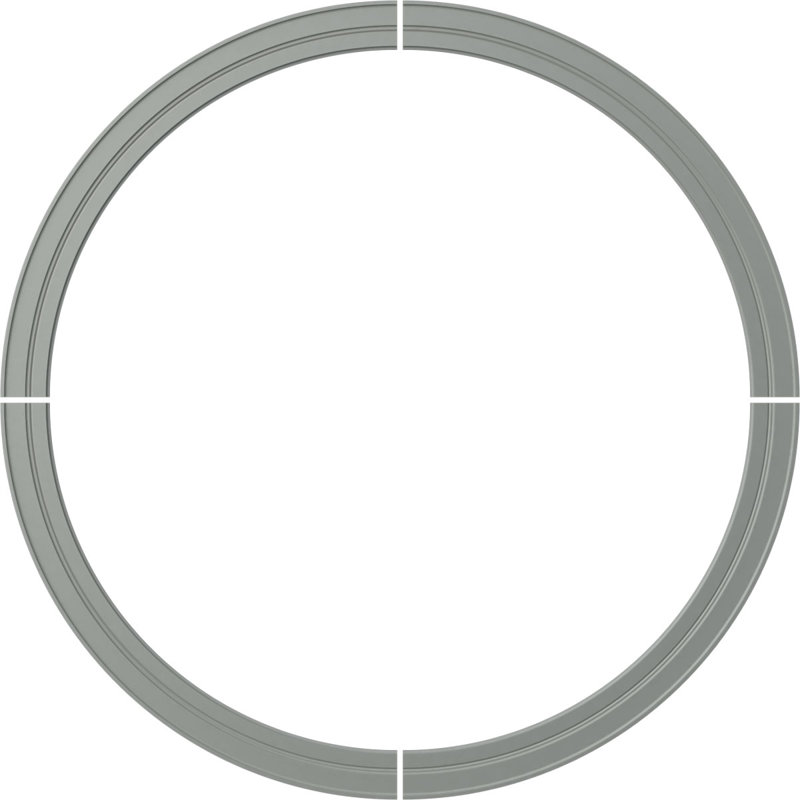 Milton Ceiling Medallion, 4-pack (Makes a Complete Circle)