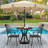 Demaya Round Outdoor Bistro Table Yes , 31 " W 31 " D