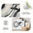 1PC Neutral Tone Wavy Abstract Watercolor area rugs for Living Room, Soft and Comfortable, Suitable for all seasons, easy-to-maintain, machine washable Indoor floor mat, Under Table Farmhouse suitable for dining room, bedroom, entryway, home office,-648738883