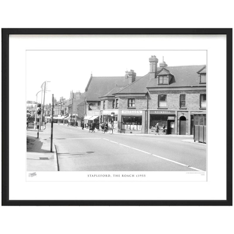 Stapleford, The Roach C1955 - Single Picture Frame Print, 40cm H x 50cm W x 2.3cm D