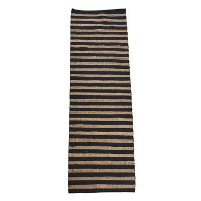 Tapis de couloir en coton Jute