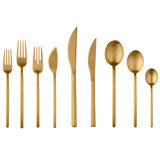 Due 54 - Piece Stainless Steel Flatware Set - Service for 6