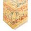 Tapis unique noué à la main ivoire / orange / jaune / bleu Tyaun Mogul 6 pi 2 po x 8 pi 8 po