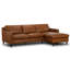Canapé modulaire en cuir 3 pièces Ashtabula