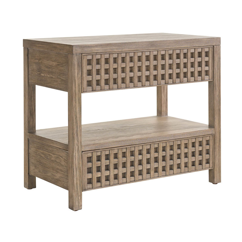 Dwell 2 - Drawer Nightstand, Brown
