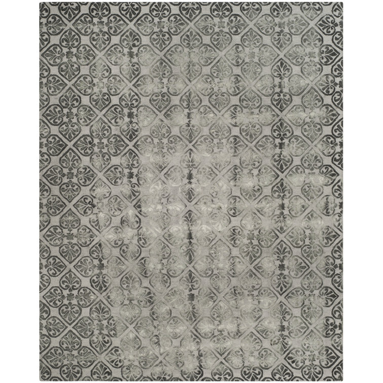 Oakton Hand Tufted Wool Floral Rug