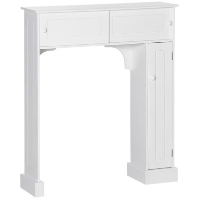 Armoire de salle de bain au-dessus de la toilette