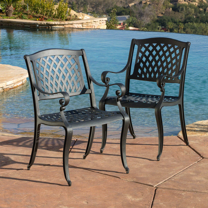 2-Piece Set Patio Chair Mesh Cayman I