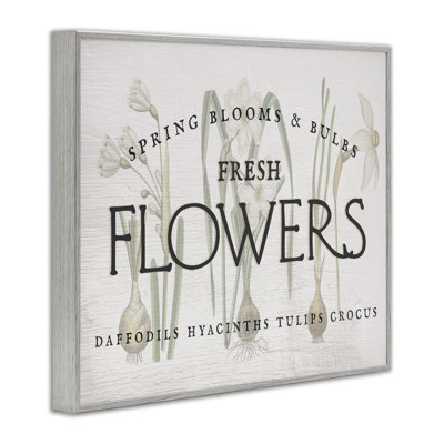 «Fresh Flowers Market», estampe numérique encadrée par Ziwei Li