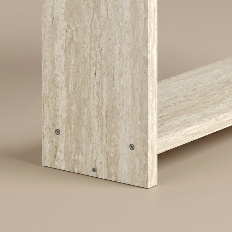 Table de vestibule avec tablette ouverte Caerthan