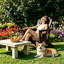 Chaise Adirondack en plastique