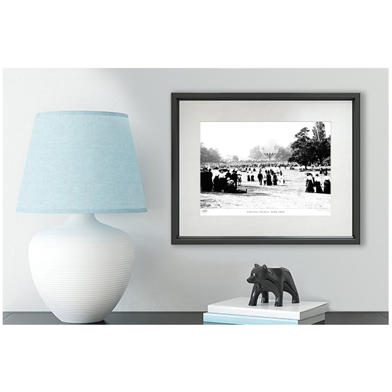 Crystal Palace, Park 1890 by Francis Frith - Single Picture Frame Print, 45cm H x 60cm W x 2.3cm D