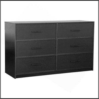 6-Drawer Dresser With Large Fabric Drawers