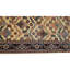 Tapis de couloir oriental en laine noué à la main beige / brun / bleu 2 pi 9 po x 15 pi 1 po