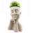 Roemer Composite Statue Planter with Drainage Hole 